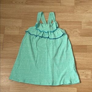 Kids Green Sleeveless Dress